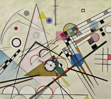 Vassily Kandinsky, 'Composition-8' (detail), 1923
